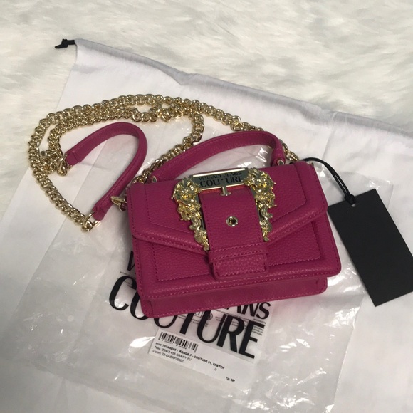 Versace Jeans Conture logo-buckle crossbody bag - Picture 1 of 7